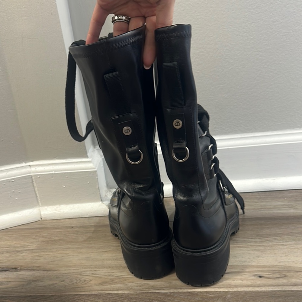 Dior Women's Black Leather Boots - Picture 3 of 3